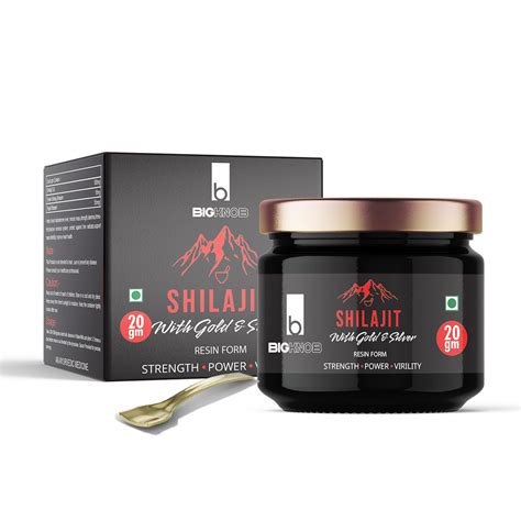 BigKnob Pure Himalayan Shilajit Gold Resin for Strength, Stamina ...
