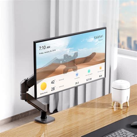 GITRU Monitor Arm Mount, Gas Spring Desktop Stand, 13-32 Inch Screen ...