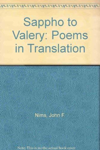 Buy Sappho to Valery – Poems in Translation Book Online at Low Prices ...