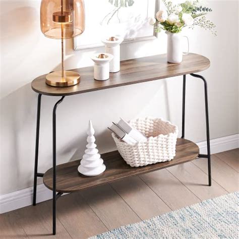 Buy SICOTAS Narrow Console Table for Entryway - Modern Entryway Table ...