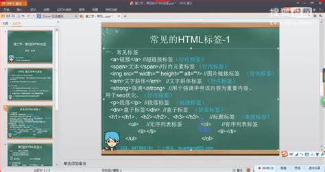 网页制作基础视频教程（二）-常用的HTML标签-教育视频-搜狐视频