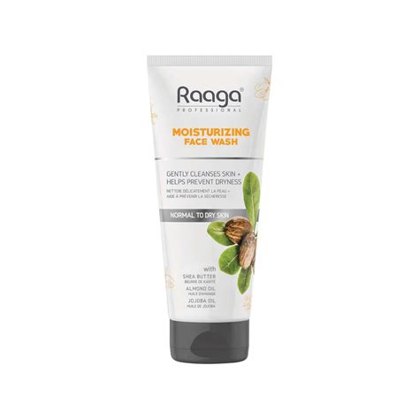 Raaga Professional Moisturizing Face Wash with Shea Butter, Almond Oil