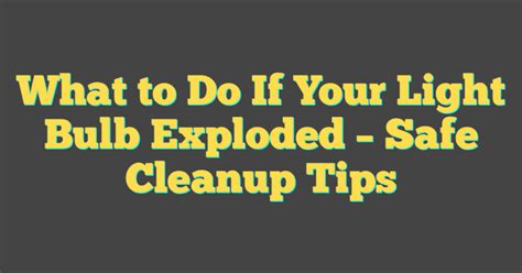 Image result for LED Light Explodes