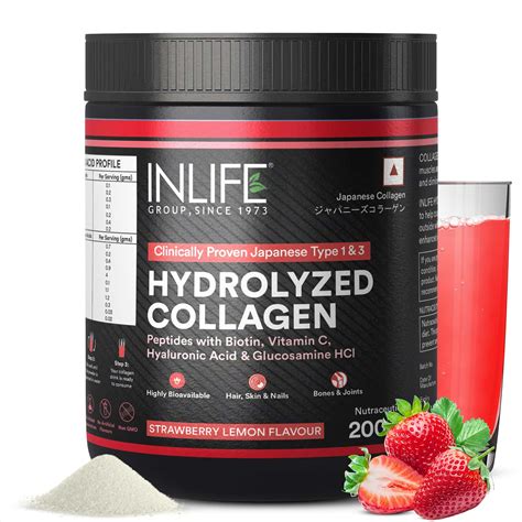Buy INLIFE JAPANESECOLLAGEN SUPPLEMENTS FOR WOMEN & MEN (STRAWBERRY ...