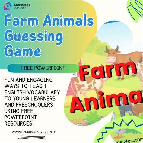Farm Animals Guessing Game - Language Advisor