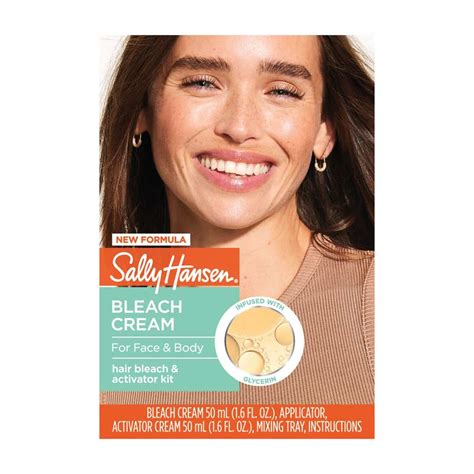 Bleach Cream For Face & Body | Sally Hansen®