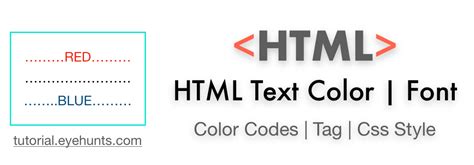 Image result for HTML Font Color Example