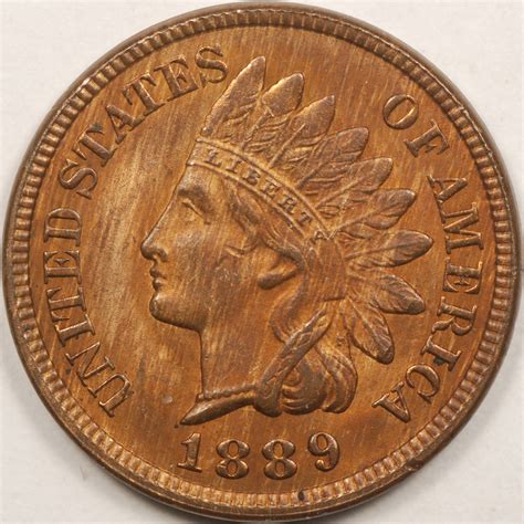 1889 INDIAN HEAD CENTS