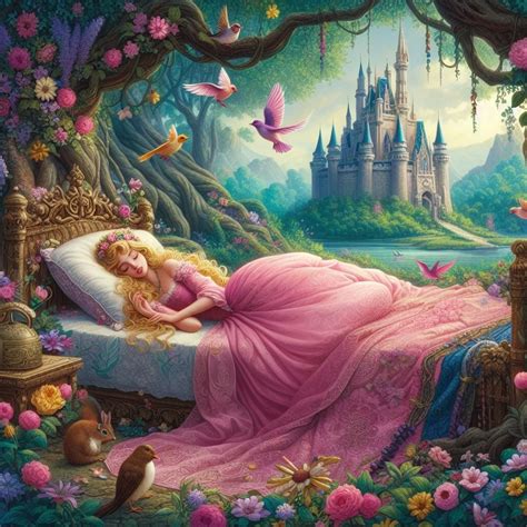 Fondo De Pantalla Vintage De La Bella Durmiente