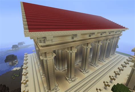 Image result for Greek Temple Minecraft Tutorial