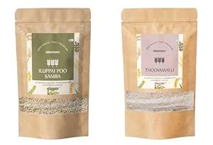 Aranyaka Wholesome and Nutrients Dense Combo | Illupai Poo Samba RAW ...