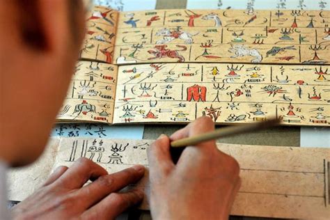 Dongba Pictograph: Ancient Writing System of Naxi Shamans
