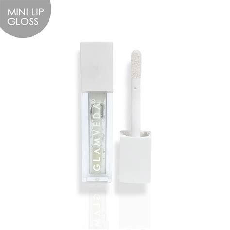 Glamveda X Rashami Desai Serum Infused Clear Mini Lip Gloss (Stunner ...