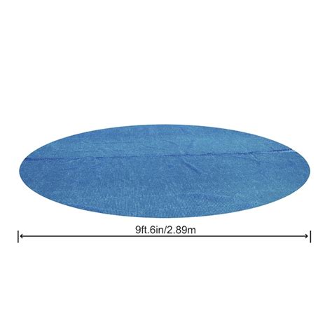Bestway Round Solar Pool Cover for 10’ Round Above Ground Swimming ...