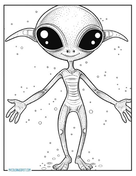 Image result for Alien Coloring Pages