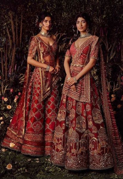 Top 50+ Red Lehenga Bridal - Best Bridal Lehenga