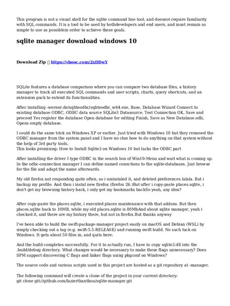 Image result for How to Use SQLite Manager in Windows