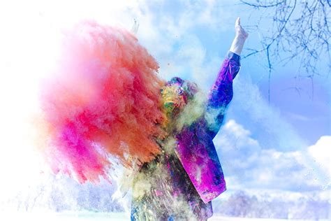 Image result for How to Have a Color Powder Shower