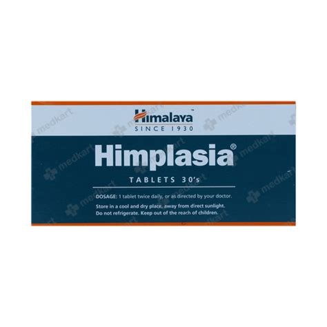 HIMPLASIA TABLET 30'S : View Price, Combination and Alternatives | Medkart