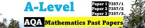 Image result for AQA a Level Maths Topic Questions