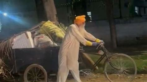 Meet Inderjit Singh Sidhu, 88-year-old retired DIG, shows Chandigarh a ...