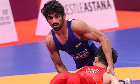 World Wrestling C’ship: Aman Sehrawat disqualified for being overweight