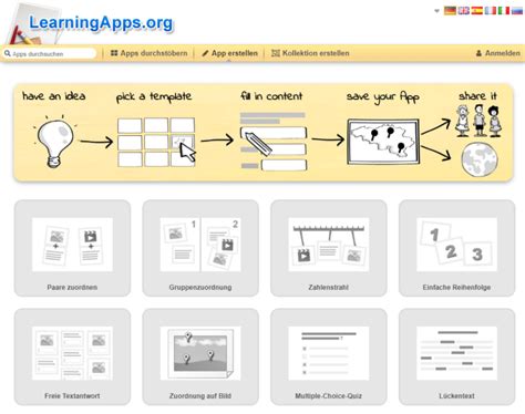 Learningapps.org Tutorial 的图像结果