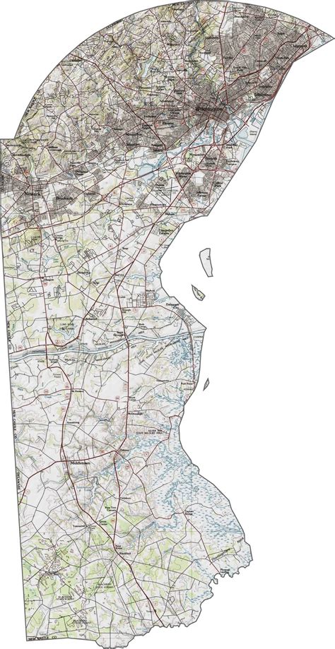 Map Of Delaware