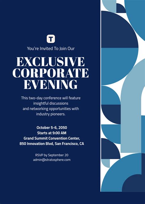 Image result for Event Invitations Examples