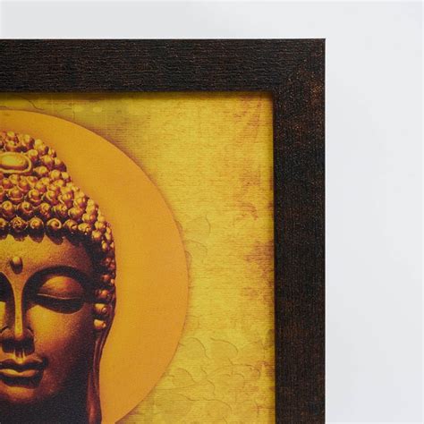 Buy Aura Wooden Buddha Picture Frame - 34x34cm from Home Centre at just ...