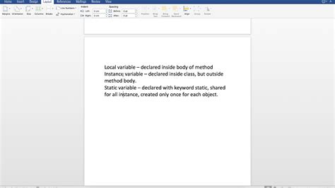 Method Variable Class Definition in Java Tamil 的图像结果