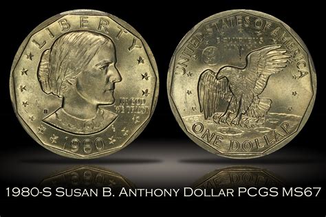 Michael Kittle Rare Coins - 1980-S Susan B. Anthony Dollar PCGS MS67