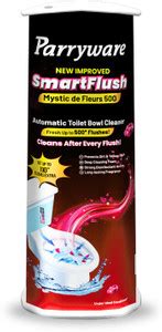 Parryware SmartFlush Automatic Toilet Bowl Cleaner Orchid 500* Flushes ...