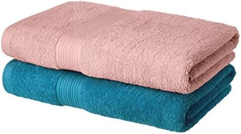 Amazon Brand - Solimo 100% Cotton 4 Piece Hand Towel Set, 500 GSM ...