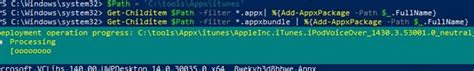Image result for Install Appx File PowerShell