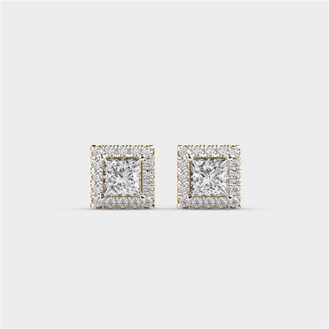 Buy Courtyard Charmer Diamond Studs At Jewelbox