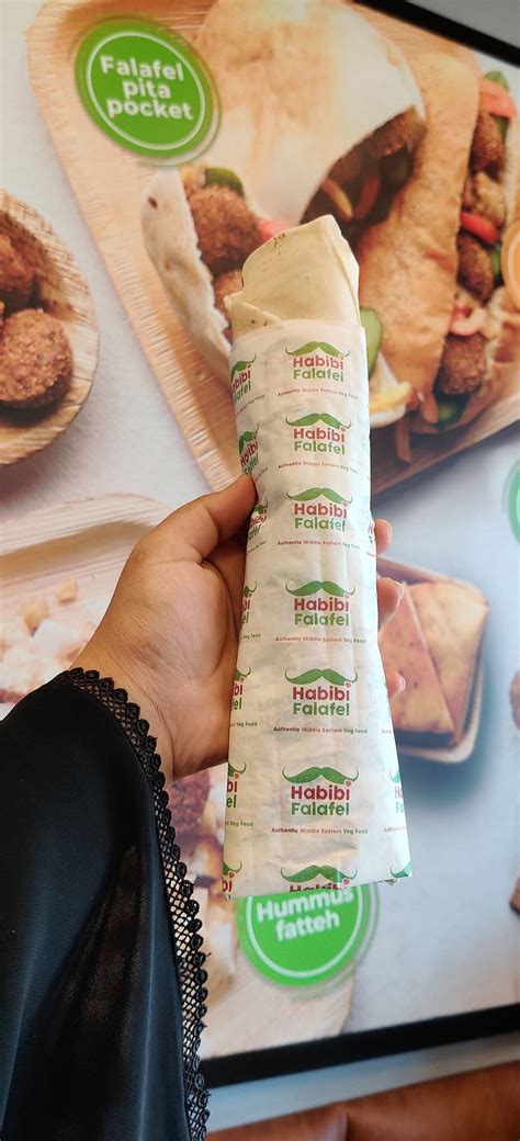 Menu at Habibi Falafel, Bengaluru, 2