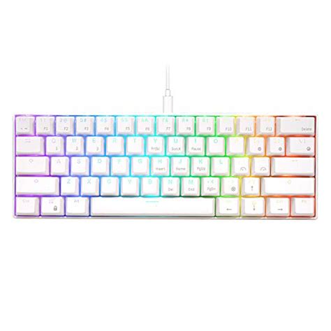 RK ROYAL KLUDGE RK61 Wired 60% Mechanical Gaming Keyboard RGB Backlit ...