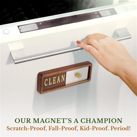 TEYGA Dishwasher Magnet Clean Dirty Sign Indicator - India | Ubuy