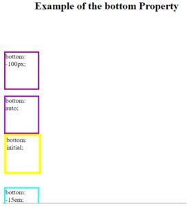 Image result for CSS Bottom