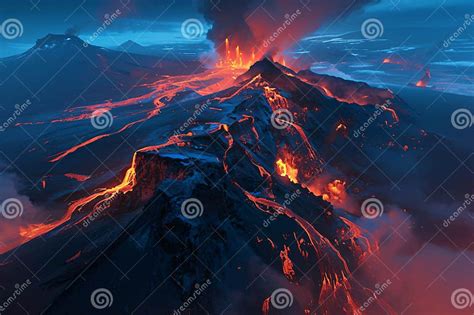 Image result for Exploding Volcano Landscape Simple