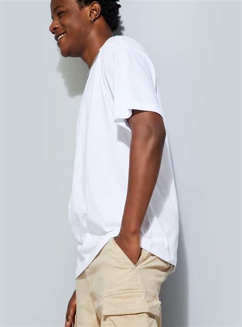 Buy URB_N Men Relaxed Fit Solid T-shirt Online at just Rs. 249.0 ...