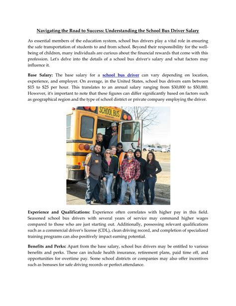 PPT - Navigating the Road to Success Understanding the School Bus ...