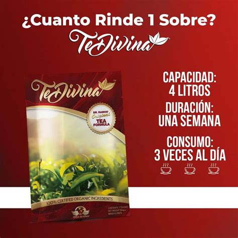 Té Divina (Original) | Infusión Detox al Mejor Precio | Envío Exprés ...