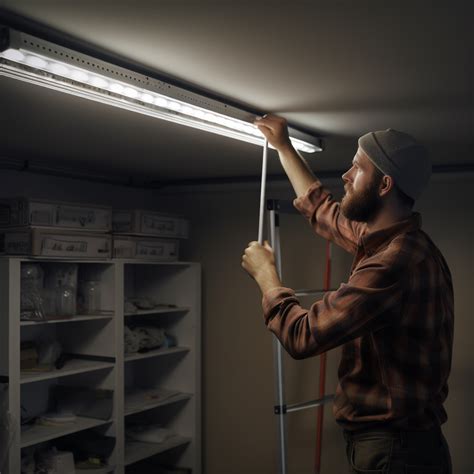Replacing Fluorescent Fixture Spot