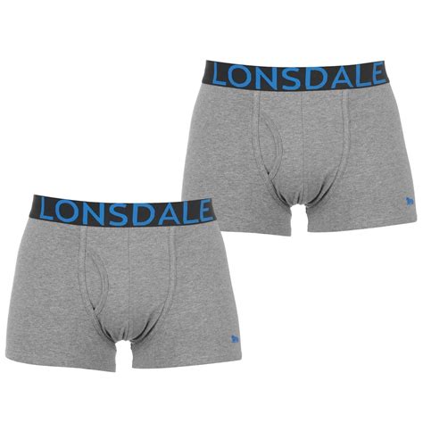 Buy Lonsdale Mens 2 Pack Trunk Underwear at Amazon.in