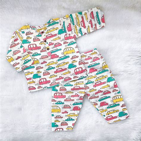 Kids Cotton Pajama Sets – Soft, Cozy & Lightweight Nightwear – Tinycubs