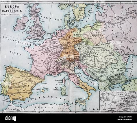 Map Of Europe 1810