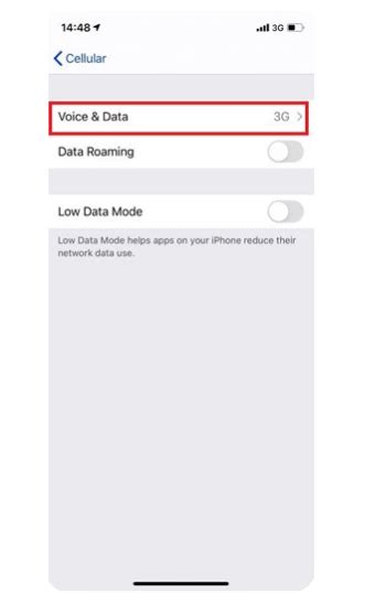 Image result for iPhone Settings Menu Volte