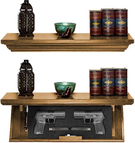 Amazon.com: Tactical Traps Patriot 35S Compact Gun Shelf with Trap Door ...